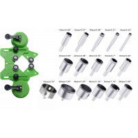 Набор шаблон для сверления и алмазные коронки 16 штук JNZ (802773355)