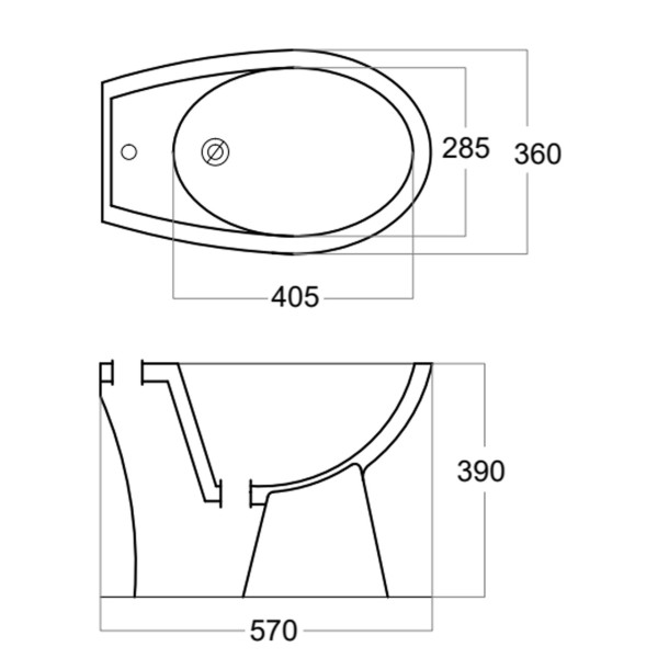 БИДЕ VERONA SB-VER-OF (арт. ) (000031007)