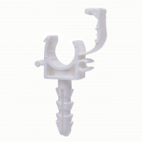 Клипса для трубы металлопластиковой с дюбелем NEW 20х2,0 (000001274)