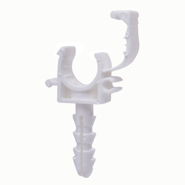 Клипса для трубы металлопластиковой с дюбелем NEW 20х2,0 (000001274)