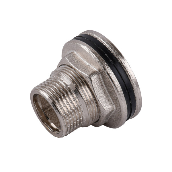 Врезка в бак 3/4″Н никелированное усиленное NO304R OPTIMUM (000030744)