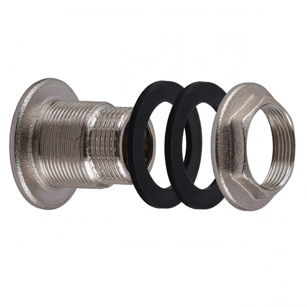 Врезка в бак 3/4″Н никелированное усиленное NO304R OPTIMUM (000030744)