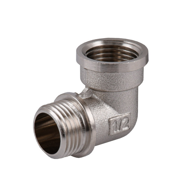 Кутник 1/2″ВЗ нікельований NL333S OPTIMUM (000030768)