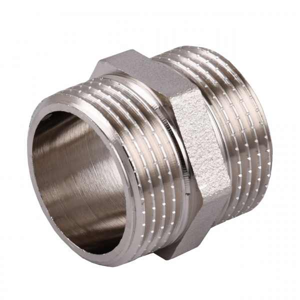 Ніпель 1″ЗЗ нікельований під прокладку NN552G OPTIMUM (000030786)