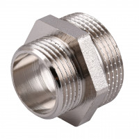 Ниппель редукционный 1 1/4″х1″ЗЗ никелированный NN652S OPTIMUM (000030793)