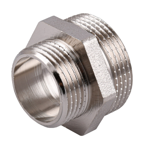 Ніпель редукційний 1 1/4″х1″ЗЗ нікельований NN652S OPTIMUM (000030793)