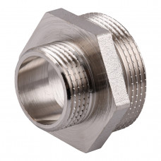 Ніпель редукційний 1 1/2″х1″ЗЗ нікельований NN752S OPTIMUM (000030794)