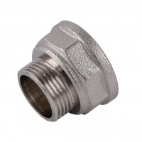 Переходник редукционный 1″х3/4″ВН никелированный восьмигранный NK543O OPTIMUM (000030799)