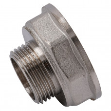 Переходник редукционный 1 1/2″х1″ВН никелированный восьмигранный NK753O OPTIMUM (000030801)