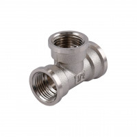 Тройник 1/2″ВВВ никелированный NT331S OPTIMUM (000030802)