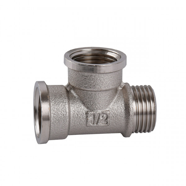 Тройник 1/2″ВВН никелированный NT334S OPTIMUM (000030803)