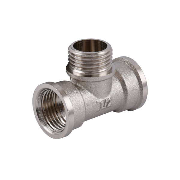 Тройник 1/2″ВНВ никелированный NT336S OPTIMUM (000030804)