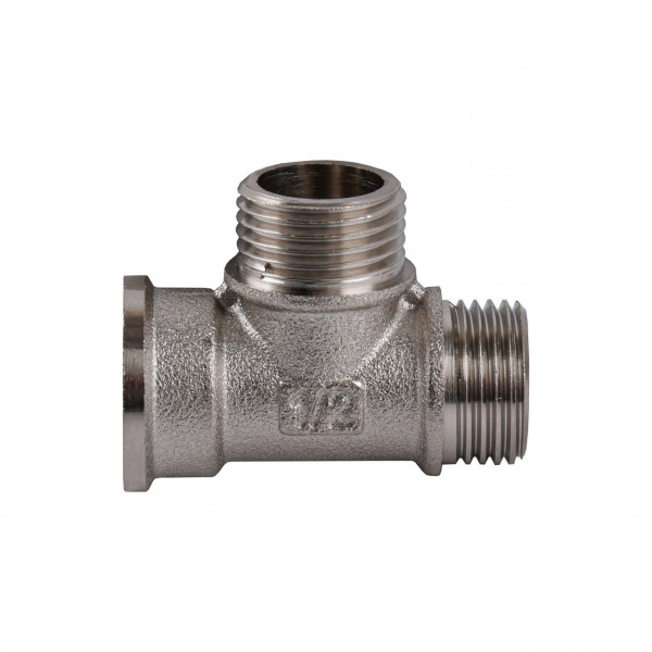 Тройник 1/2″ВНН никелированный NT335S OPTIMUM (000030805)