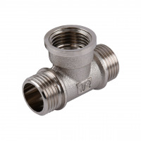 Трійник 1/2″ЗВЗ нікельований NT337S OPTIMUM (000030806)