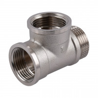 Тройник 1″ВВН никелированный NT554S OPTIMUM (000030814)