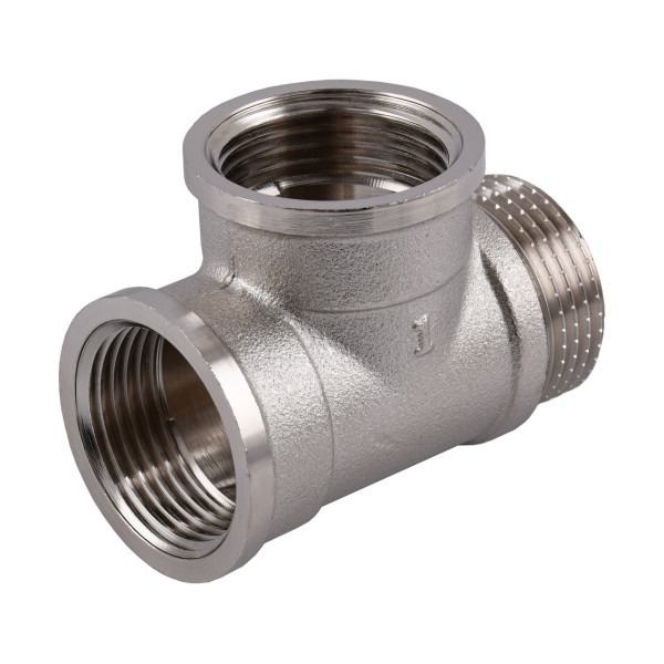 Тройник 1″ВВН никелированный NT554S OPTIMUM (000030814)