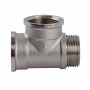 Тройник 1″ВВН никелированный NT554S OPTIMUM (000030814)