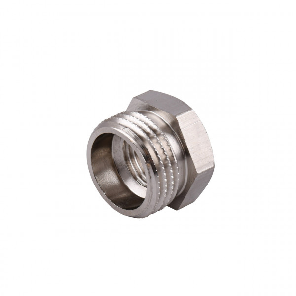 Футорка 1/2″х1/4″ЗВ нікельована (манометр) NF313S OPTIMUM (000030817)