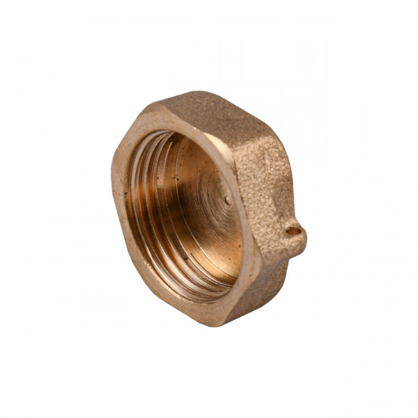 Заглушка 3/4″В латунная под пломбу LC401P OPTIMUM (000030958)