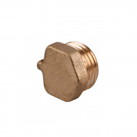Заглушка 1/2″Н латунная под пломбу LC302P OPTIMUM (000030960)