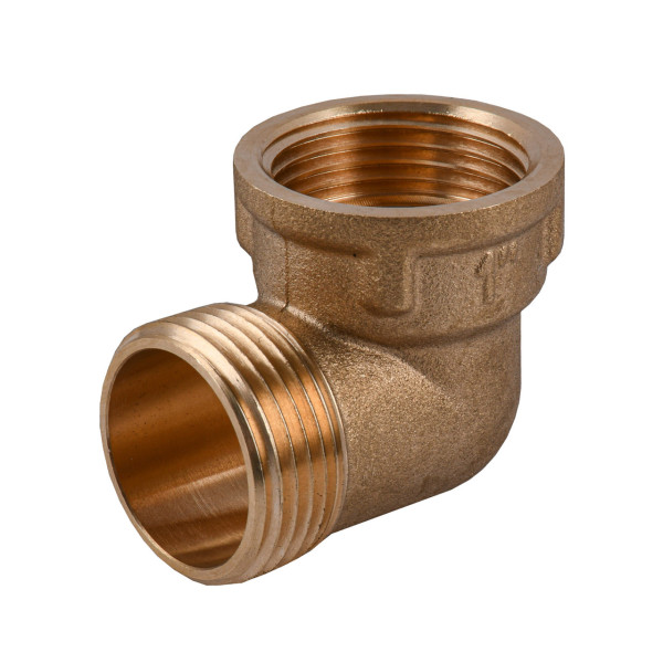 Кутник 1″ВЗ латунний LL553S OPTIMUM (000030967)