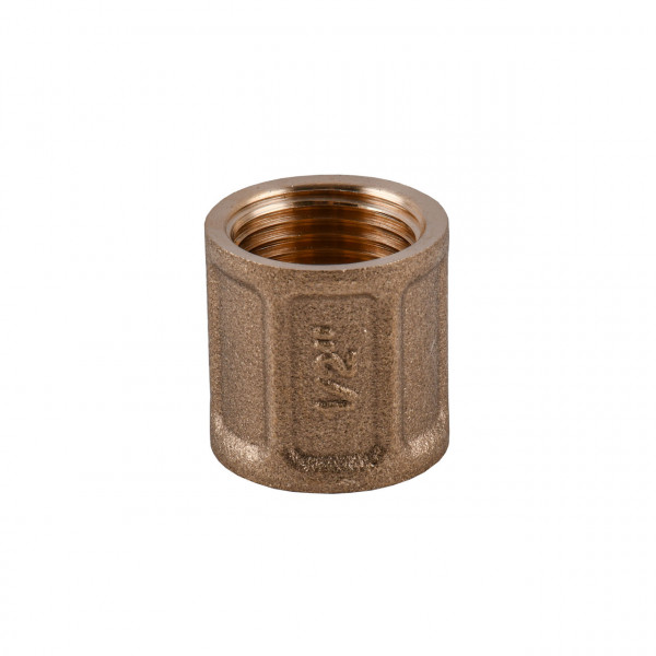 Муфта 1/2″ВВ латунна LM331S OPTIMUM (000030969)