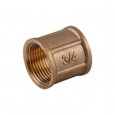 Муфта 3/4″ВВ латунна LM441S OPTIMUM (000030970)
