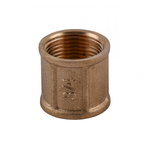 Муфта 3/4″ВВ латунна LM441S OPTIMUM (000030970)