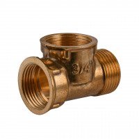 Трійник 3/4″ВВЗ латунний LT444S OPTIMUM (000030991)