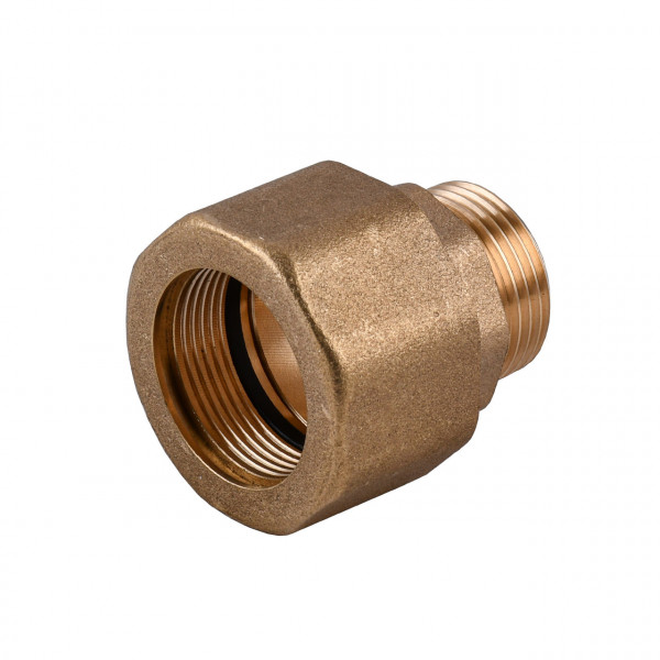 Соединение зажимное прямое для трубы Ø28мм 3/4″Н латунное LS442S OPTIMUM (000031016)