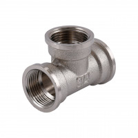 Тройник 3/4″ВВВ никелированный NT441S OPTIMUM (000030810)