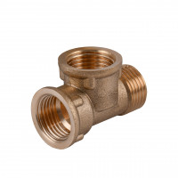 Трійник 1/2″ВВЗ латунний LT334S OPTIMUM (000030990)