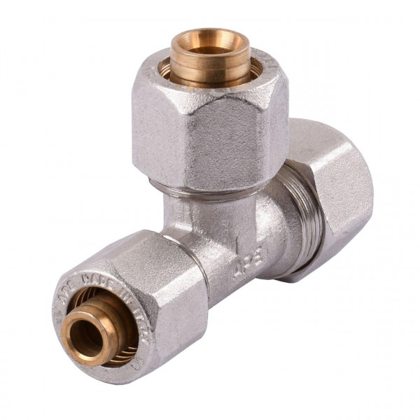 Тройник промежуточный APE ITALY 731 L 20x20x16 (000000887)