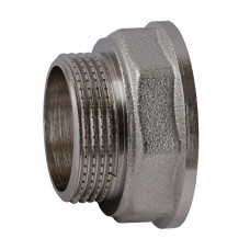 Редукционный переходник 1 1/2″х1 1/4″ВН никелированный восьмигранный NK763O OPTIMUM (000031495)