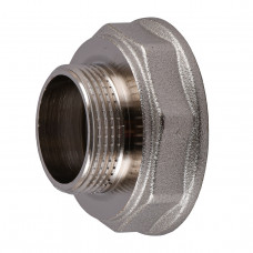 Редукционный переходник 2″х1 1/4″ВН никелированный восьмигранный NK863O OPTIMUM (000031500)