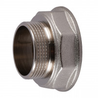 Редукционный переходник 2″х1 1/2″ВН никелированный восьмигранный NK873O OPTIMUM (000031501)