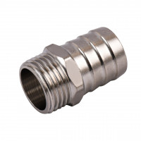 Штуцер 1/2″Н 20мм нержавеющий SU3J2S OPTIMUM (000031546)