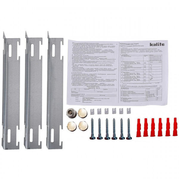 Радиатор стальной 22/500х1800 низ-справа/бок KALITE (без клапана OUTER) (000031550)