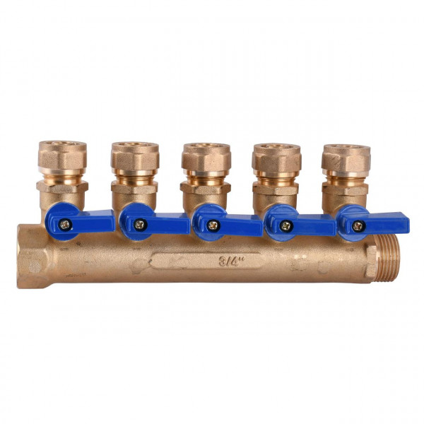 Коллектор CRISTAL 3/4х16″ 5-ой с перекрыванием (NM-1018) (000001472)