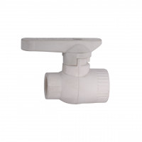 Кран кульовий Kalde PPR (латунь) ф20x1/2 вн. (білий) 21010 (000021528)