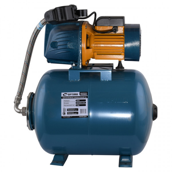 Насосная станция Optima JET100 PRIME-50 бак OPTIMA 1,1кВт на ГРЕБЁНКЕ (000024692)