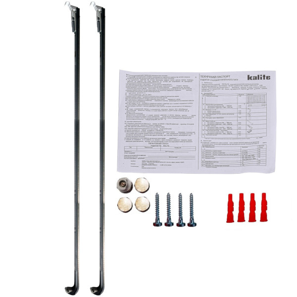 Радіатор сталевий 22/900х1000 низ-універсальний/бок KALITE (без клапана INNER) (000027504)