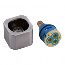 SC-SKU-200 Кран-Букса переключения с квадрат. рукояткой д/душ систем SUS, 3-х ходовая (000028734)