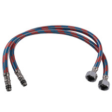 Шланги для змішувача Globus Lux М10х1/2″ 0,5м. АНТИКОРОЗІЯ ( ПАРА) (000030475)