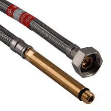 Шланг для змішувача TUCAI М10х1/2″- L75 довга 0,6м. TAQ GRIF 212386 (000030584)