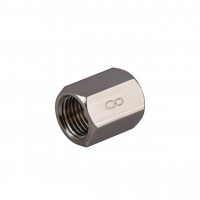 Муфта 1/4″ВВ нікельована восьмигранна NM111O OPTIMUM (000031301)