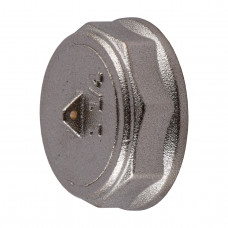 Заглушка 1 1/4″В никелированная под пломбу NC601P OPTIMUM (000031484)