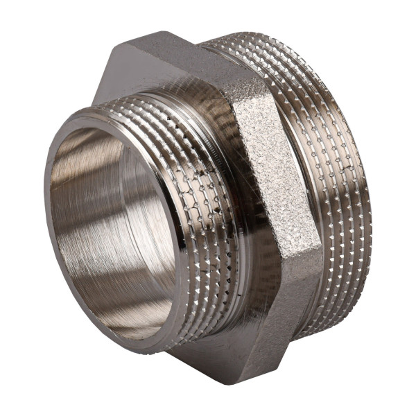 Ниппель редукционный 2″х1 1/2″НН никелированный NN872S OPTIMUM (000031493)