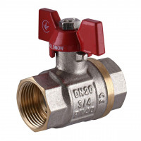 Кран шаровый прямой SOLOMON 3/4″ ВВ КБ PN40 B1007 (000000540)