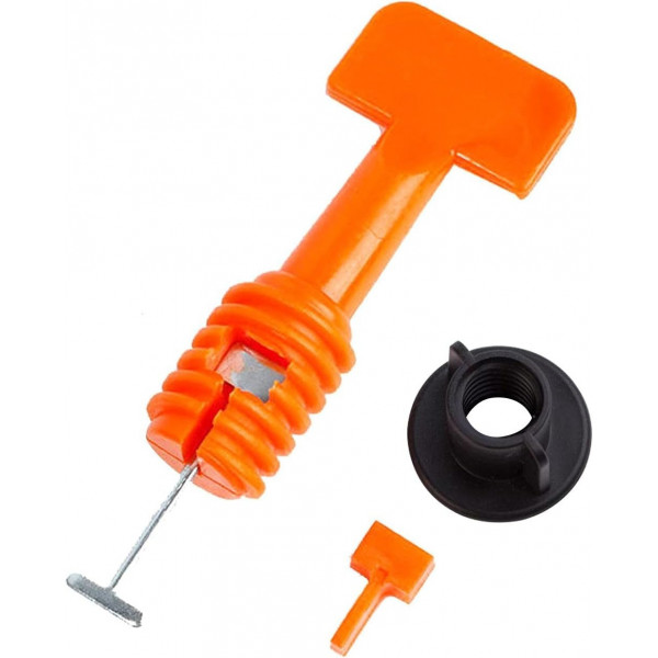 Багаторазова система для вирівнювання плитки СВП 50 шт./уп + ключ (00000061)